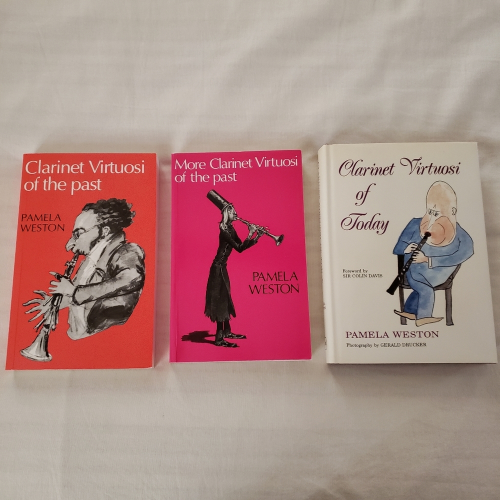 Weston Clarinet Virtuosi Books